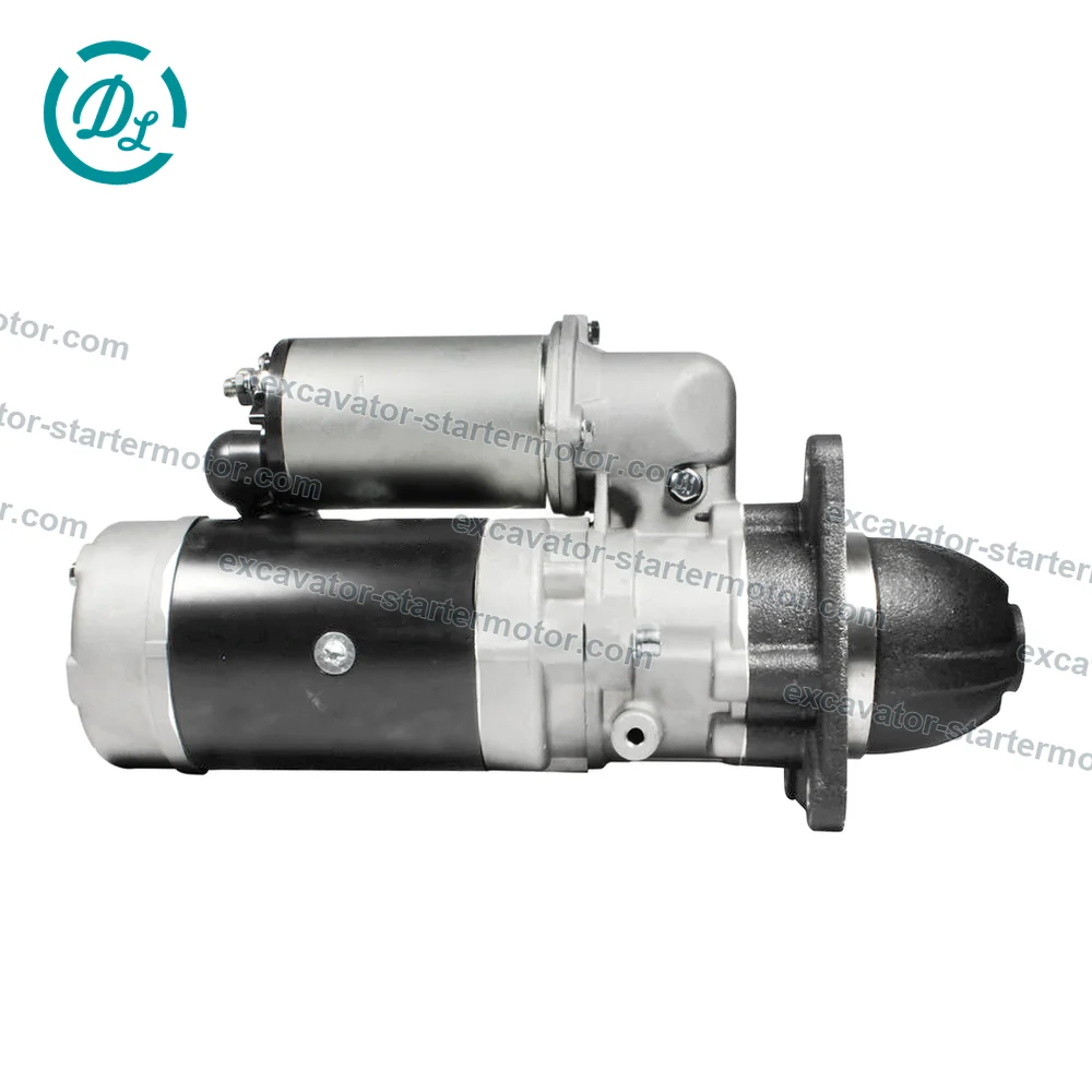 600-813-9331 11kW Starter Motor for Komatsu SAA6D140E-2D-8 Engines, OEM/reference 6008139331, Starter Motor, product view 2
