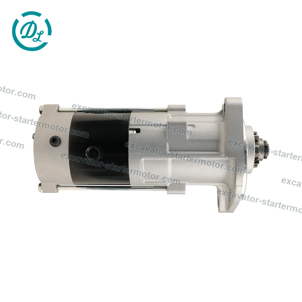 8-98072315-1 M008T81571 24V 3.2kW 11T Starter for Isuzu 4LE2 John Deere 75D 85D, OEM/reference 8-98072315-1, 24V 3.2kW 11-Tooth Reduction Starter
