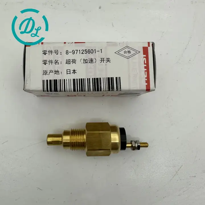 8-97125601-1 105°C Overheat Warning Switch for Isuzu 4HK1 6HK1 6BG1 6WG1, OEM/reference 8-97125601-1, Engine Coolant Overheat Warning Switch