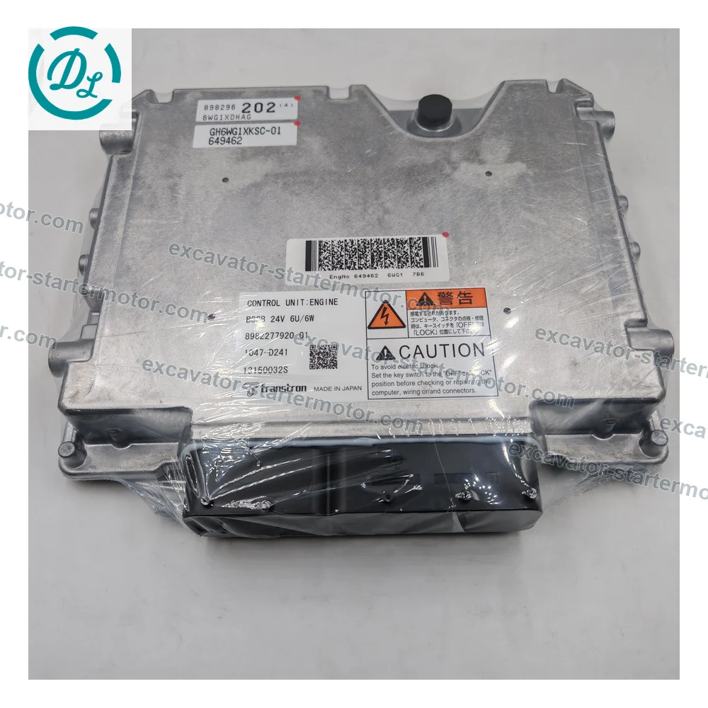 8-98296202-5 0281020052 Engine Control Unit for Isuzu 4HK1 4JJ1 6HK1 4JG1, OEM/reference 8-98296202-5, Engine Electronic Control Unit, product view 2