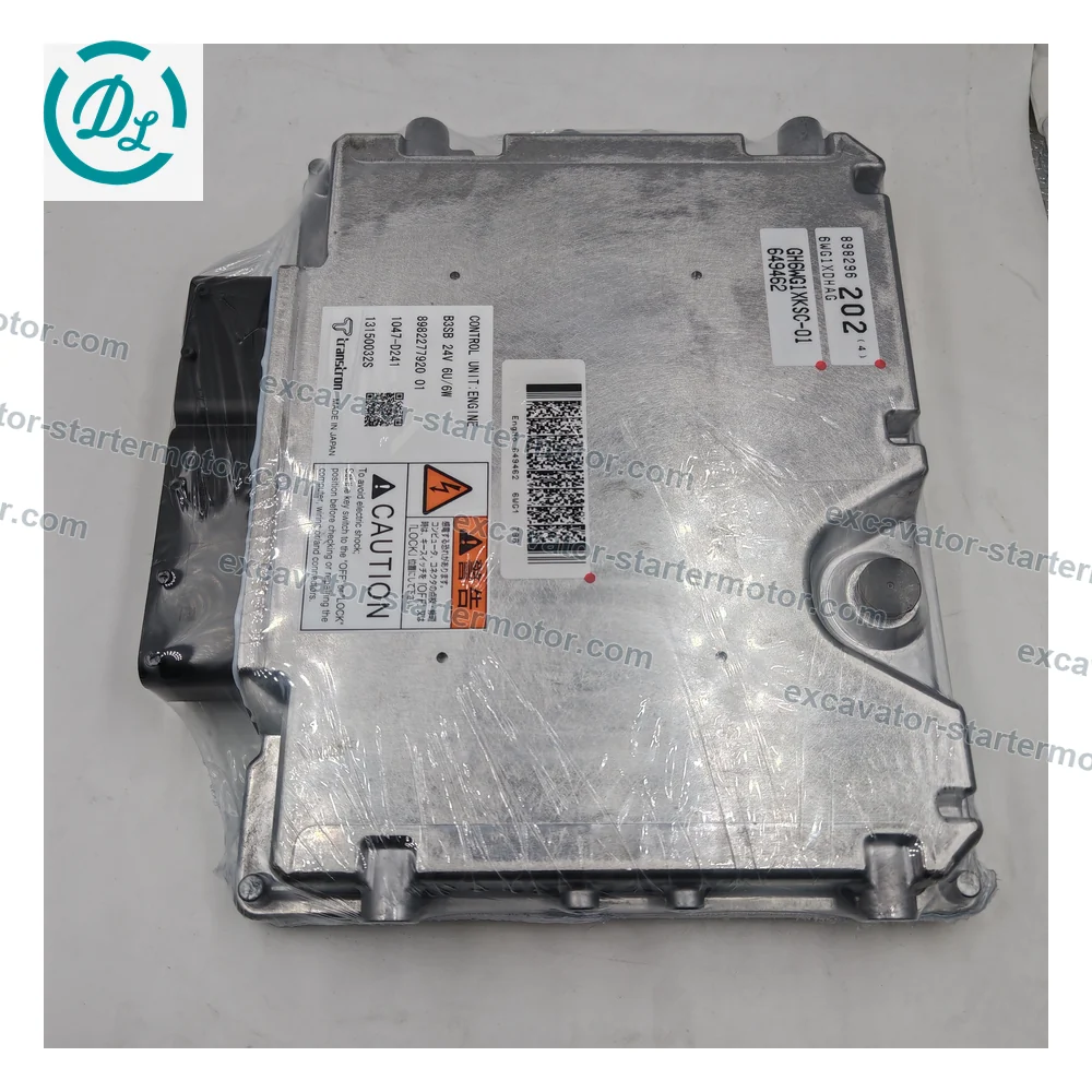 8-98296202-5 0281020052 Engine Control Unit for Isuzu 4HK1 4JJ1 6HK1 4JG1, OEM/reference 8-98296202-5, Engine Electronic Control Unit, product view 5