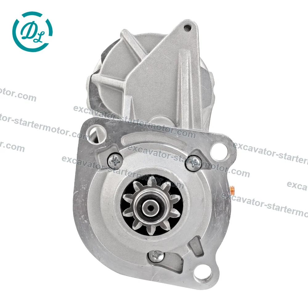 A187615 12V 3.0kW 10-Tooth Starter for Case 3150, 3185 and 680K, OEM/reference A187615, Starter Motor
