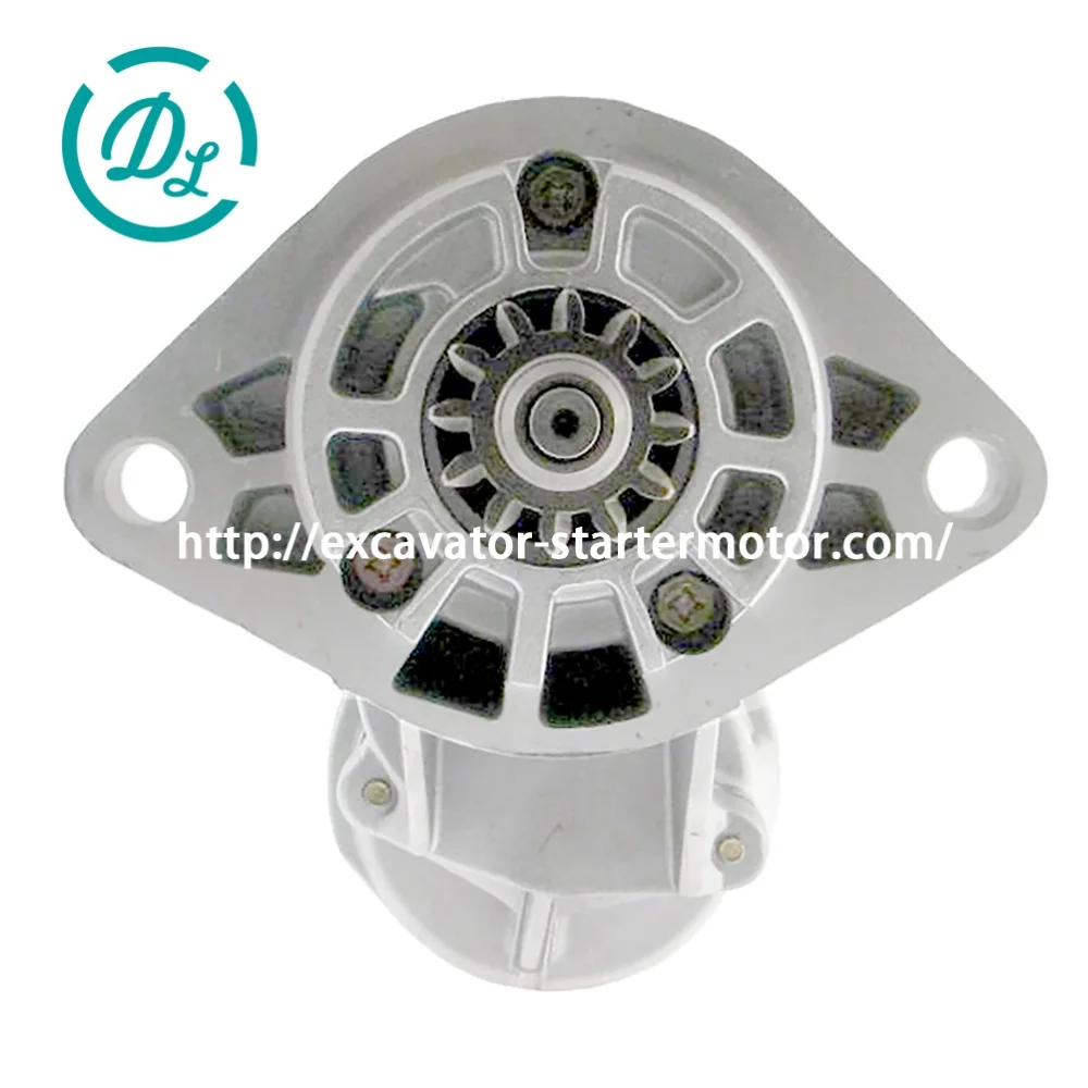 228000-6290 Starter Motor for Excavator and Diesel Equipment, OEM/reference 228000-6290, Starter Motor, product view 5