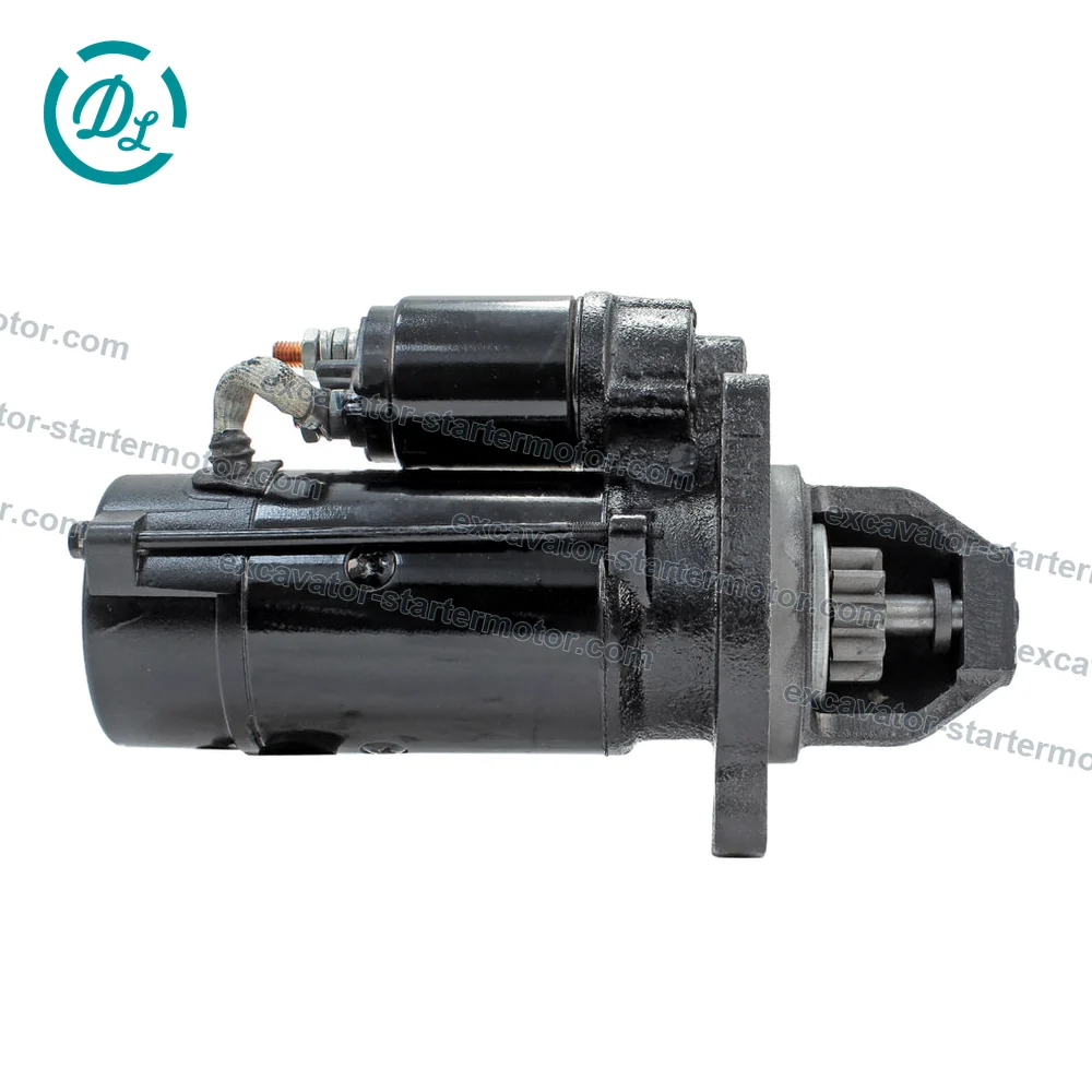 11131316 24V 5.5kW 10T Starter for MOAZ 1405 YaMZ 238, OEM/reference 11131316, 24V 5.5kW 10-Tooth Starter Motor, product view 2
