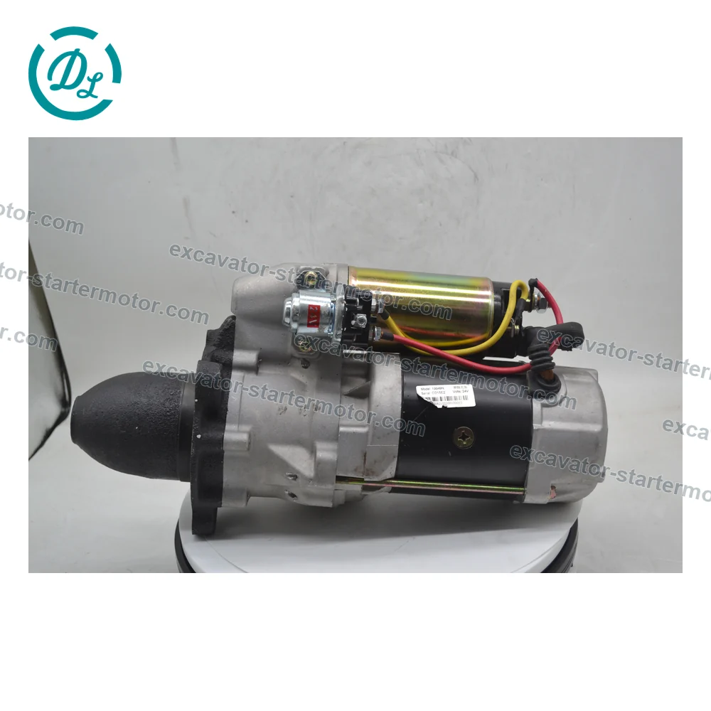 600-813-3772 11kW Starter Motor for Komatsu SA6D170 and SA6D170E Engines, OEM/reference 600-813-3772, 24V Starter - Specification Pending