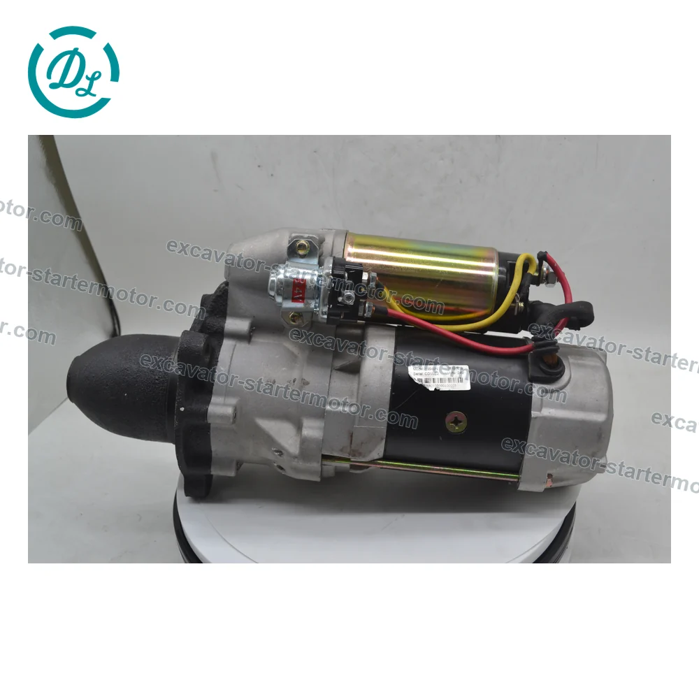 600-813-3772 11kW Starter Motor for Komatsu SA6D170 and SA6D170E Engines, OEM/reference 600-813-3772, 24V Starter - Specification Pending, product view 2