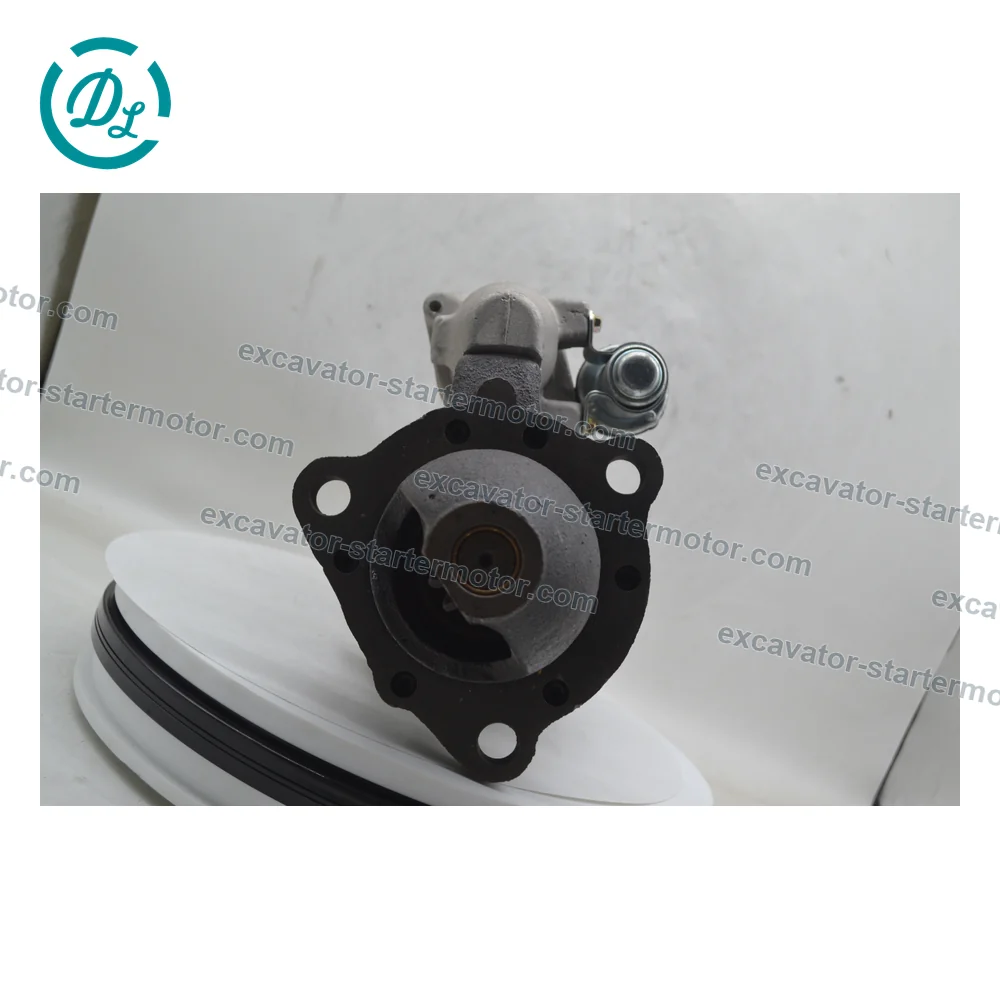 600-813-3772 11kW Starter Motor for Komatsu SA6D170 and SA6D170E Engines, OEM/reference 600-813-3772, 24V Starter - Specification Pending, product view 3