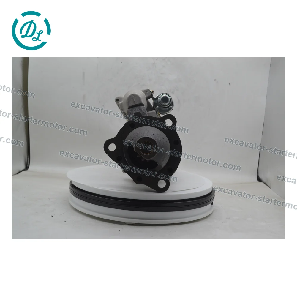 600-813-3772 11kW Starter Motor for Komatsu SA6D170 and SA6D170E Engines, OEM/reference 600-813-3772, 24V Starter - Specification Pending, product view 4