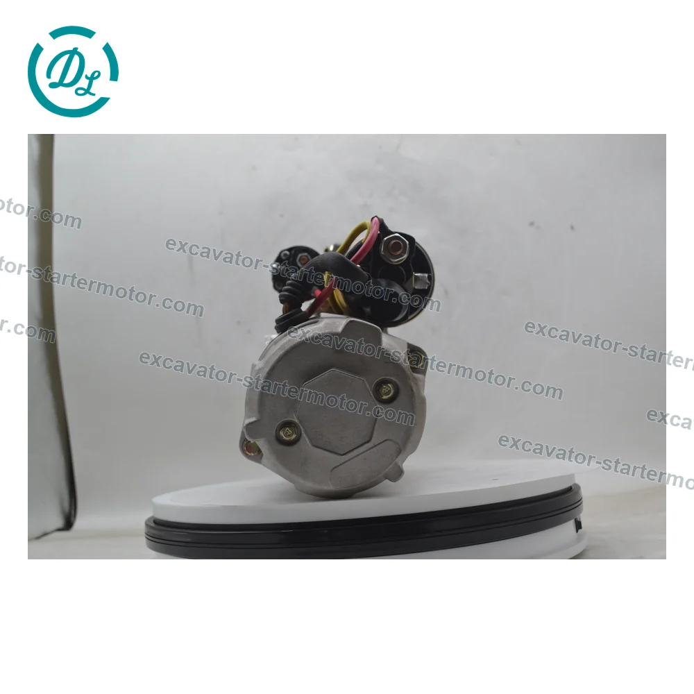 600-813-3772 11kW Starter Motor for Komatsu SA6D170 and SA6D170E Engines, OEM/reference 600-813-3772, 24V Starter - Specification Pending, product view 6