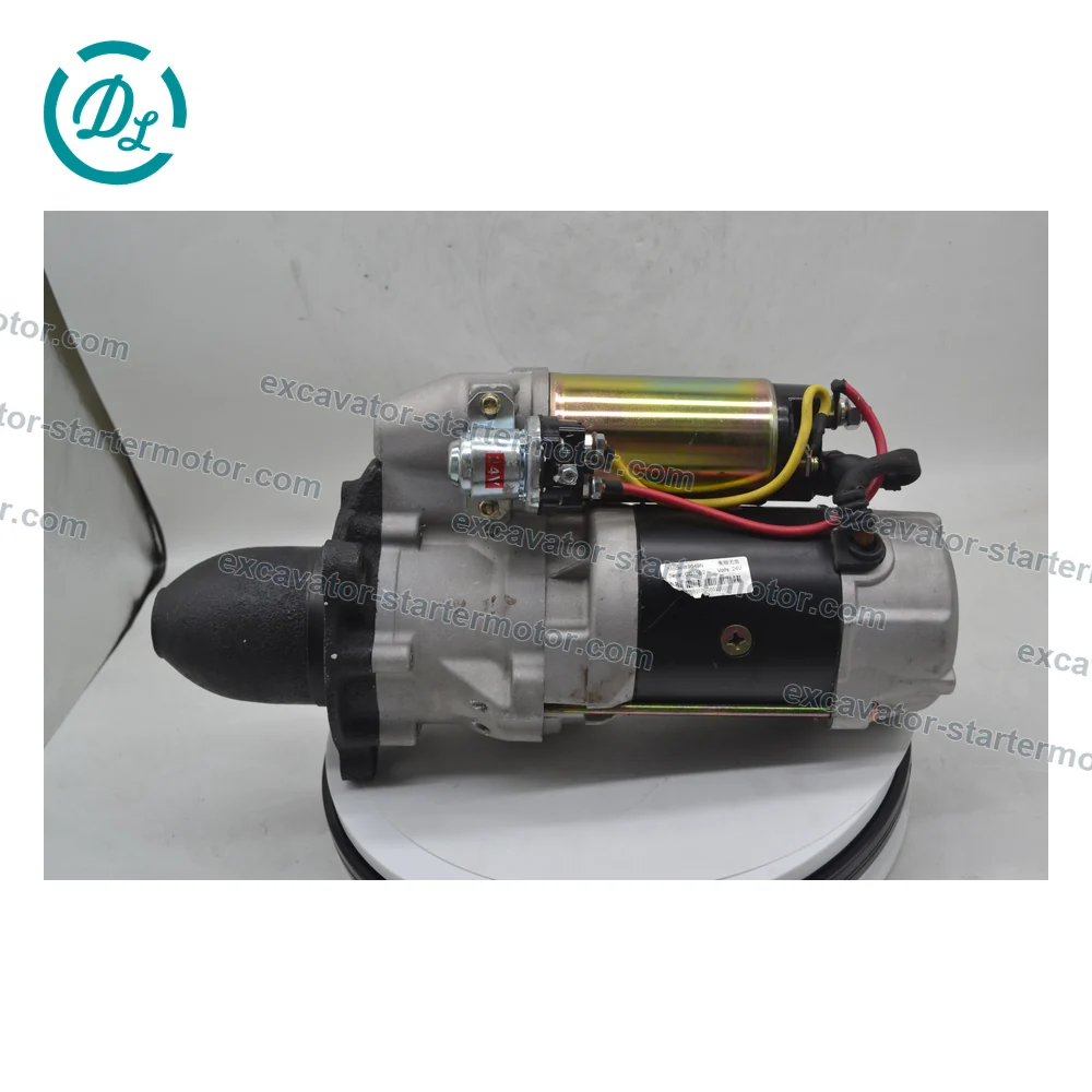 600-813-3772 11kW Starter Motor for Komatsu SA6D170 and SA6D170E Engines, OEM/reference 600-813-3772, 24V Starter - Specification Pending, product view 7
