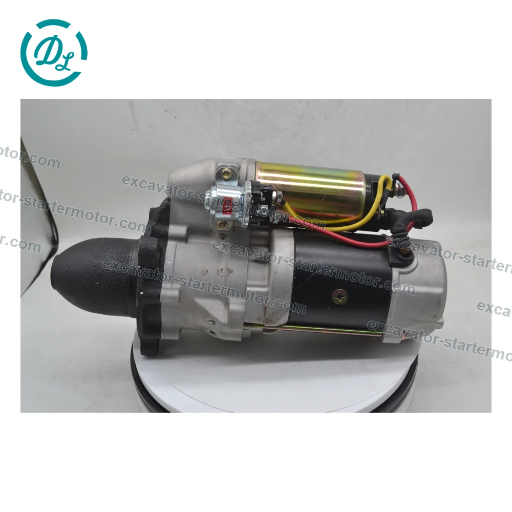 600-813-3772 11kW Starter Motor for Komatsu SA6D170 and SA6D170E Engines, OEM/reference 600-813-3772, 24V Starter - Specification Pending, product view 8