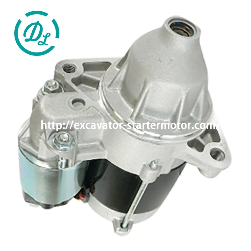 228000-4620 Starter Motor for Excavator and Diesel Equipment, OEM/reference 228000-4620 · 28100-87803, Starter Motor, product view 4
