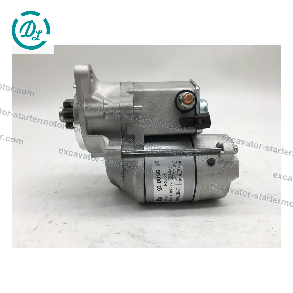 16661-63011 DSN2151 12V 1.4kW 9-Tooth CW Starter for Kubota V2203 and Carrier Transicold, OEM/reference 16661-63011, 12V 1.4kW 9-Tooth CW Denso DSN2151 Starter