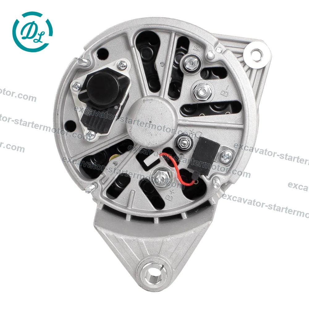 9520621 12377N 24V 140A CW Alternator for Volvo and Scania Heavy-Duty Applications, OEM/reference 9520621, 24V 140A CW IR/EF Alternator, product view 2