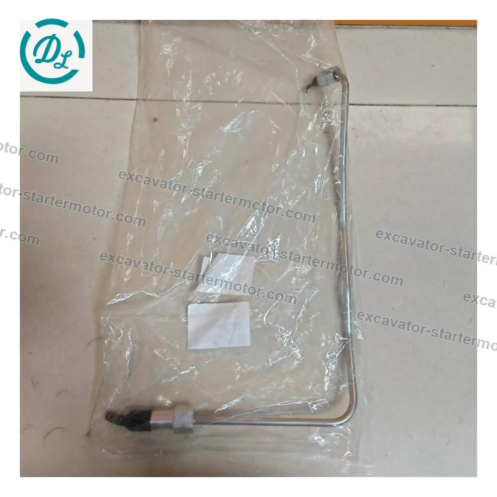 1-15416842-2 No.1 Injector Pipe for Isuzu 6WF1 CYZ CYH EXR EXZ, OEM/reference 1-15416842-2, No.1 High-Pressure Injector Pipe, product view 2