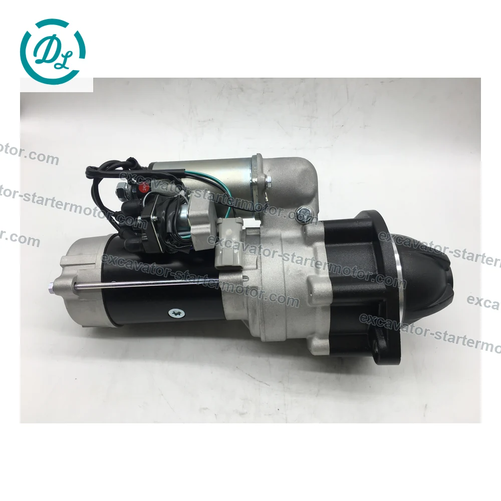 600-813-3360 24V 5.5kW 11-Tooth Starter for Komatsu 6D95L, OEM/reference 600-813-3360, 24V 5.5kW 11-Tooth Starter