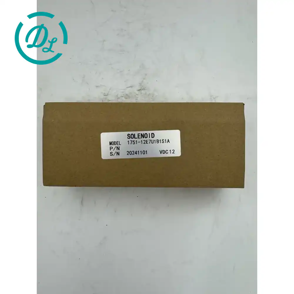 1751-12E7U1B1S1A 1700-2507 12V 3-Terminal Fuel Stop Solenoid for Woodward Controls, OEM/reference 1751-12E7U1B1S1A, 12V Three-Terminal Fuel Stop Solenoid