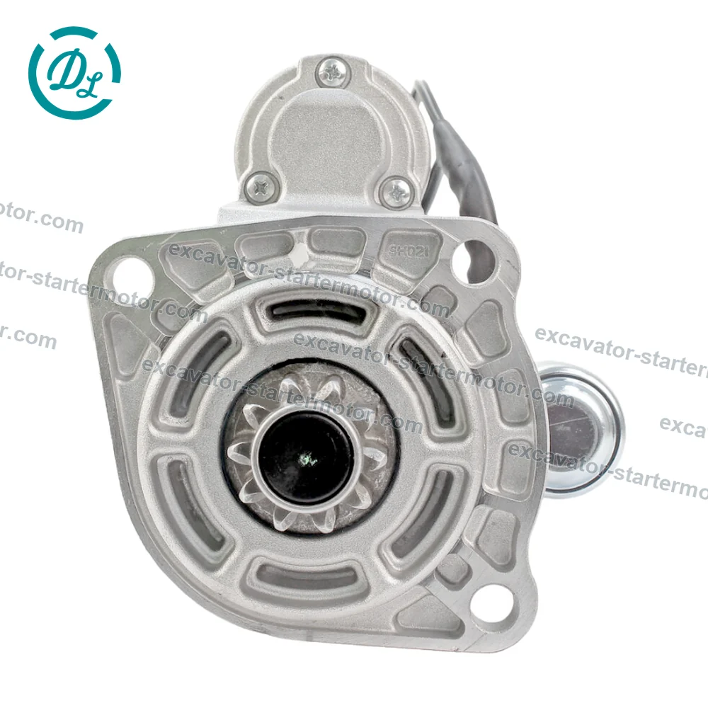 321-8968 24V 5.5kW 10-Tooth Starter for CAT 312E, 314E and C4.4, OEM/reference 321-8968, PLGR Starter Motor, product view 2