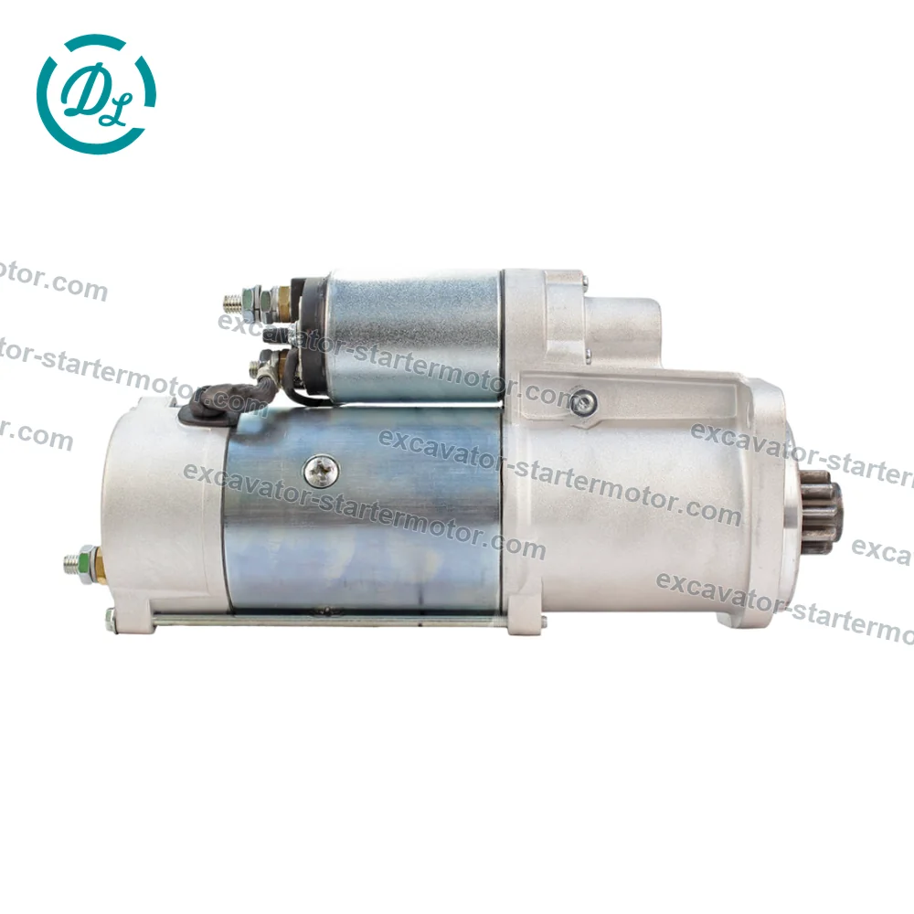 321-8968 24V 5.5kW 10-Tooth Starter for CAT 312E, 314E and C4.4, OEM/reference 321-8968, PLGR Starter Motor, product view 3