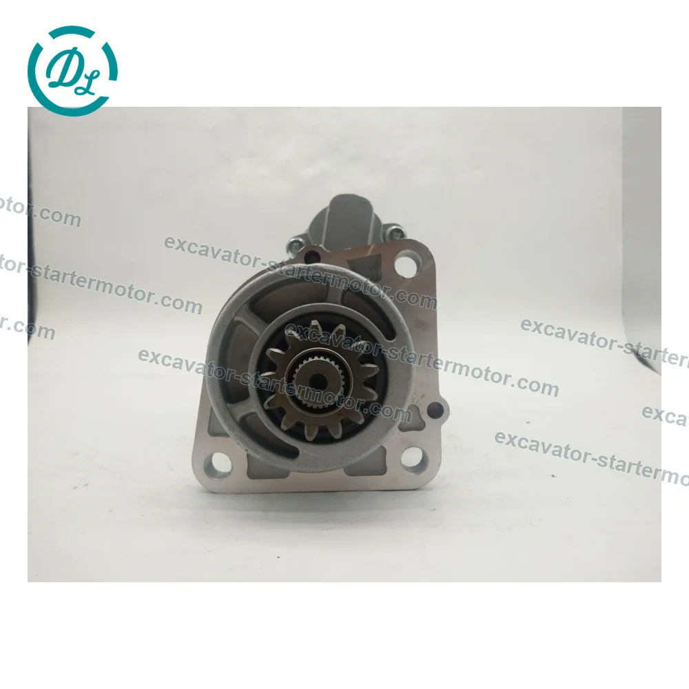 0061514801 24V 13T Starter Motor for Mercedes Atego Atron OM924 OM926, OEM/reference 0061514801, 24V 13T Starter Motor, product view 2