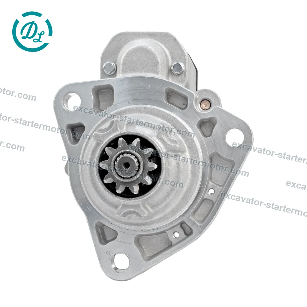 428000-4430 12V 5.0kW 10-Tooth Starter for Cummins M11 and Detroit 60 Series, OEM/reference 428000-4430, Starter Motor, product view 2