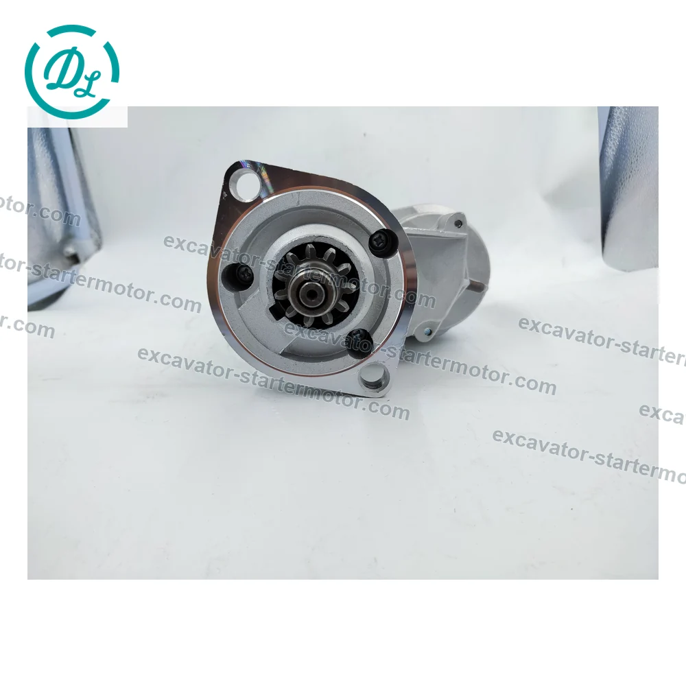 600-863-4410 0-24000-3060 24V 4.5kW 10T Starter for Komatsu S4D102E PC100-6, OEM/reference 600-863-4410, 24V 4.5kW 10-Tooth CW Starter Motor