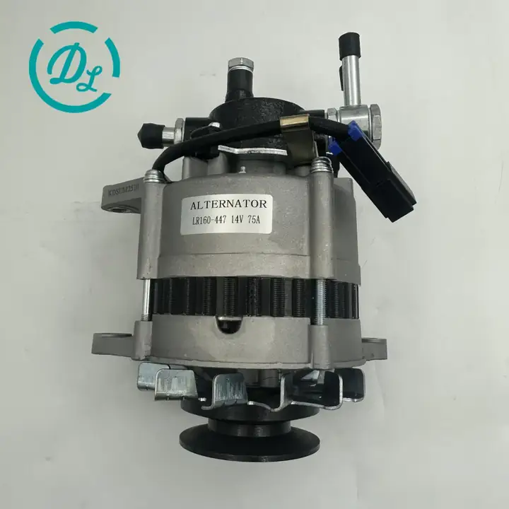 LR160-447 12V Alternator for Excavator and Diesel Equipment, OEM/reference LR160-447, Alternator