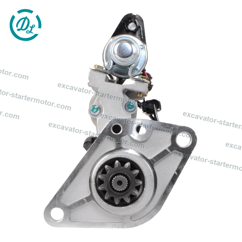 36100-41000 24V 5.0kW 11T Starter for Hyundai D4AF D4DB HD65 HD72 HD78, OEM/reference 36100-41000, 24V / 5.00kW / 11 teeth / clockwise starter motor