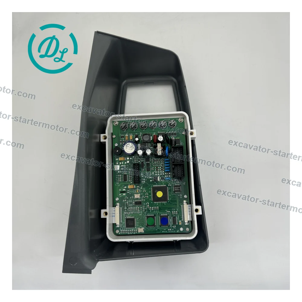 300426-00008 3.8-Inch Gauge Monitor for Doosan DX140W DX160W DX210W, OEM/reference 300426-00008, 3.8-Inch Wheeled-Excavator Gauge Monitor, product view 6