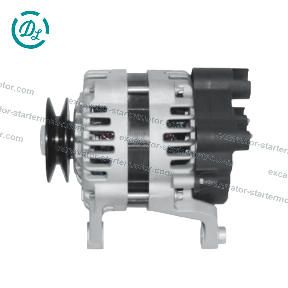 8600567 12V 85A 8SI Alternator for Cat 216B 226B 232B C2.2, OEM/reference 8600567, 12V 85A CW 8SI Alternator, product view 2