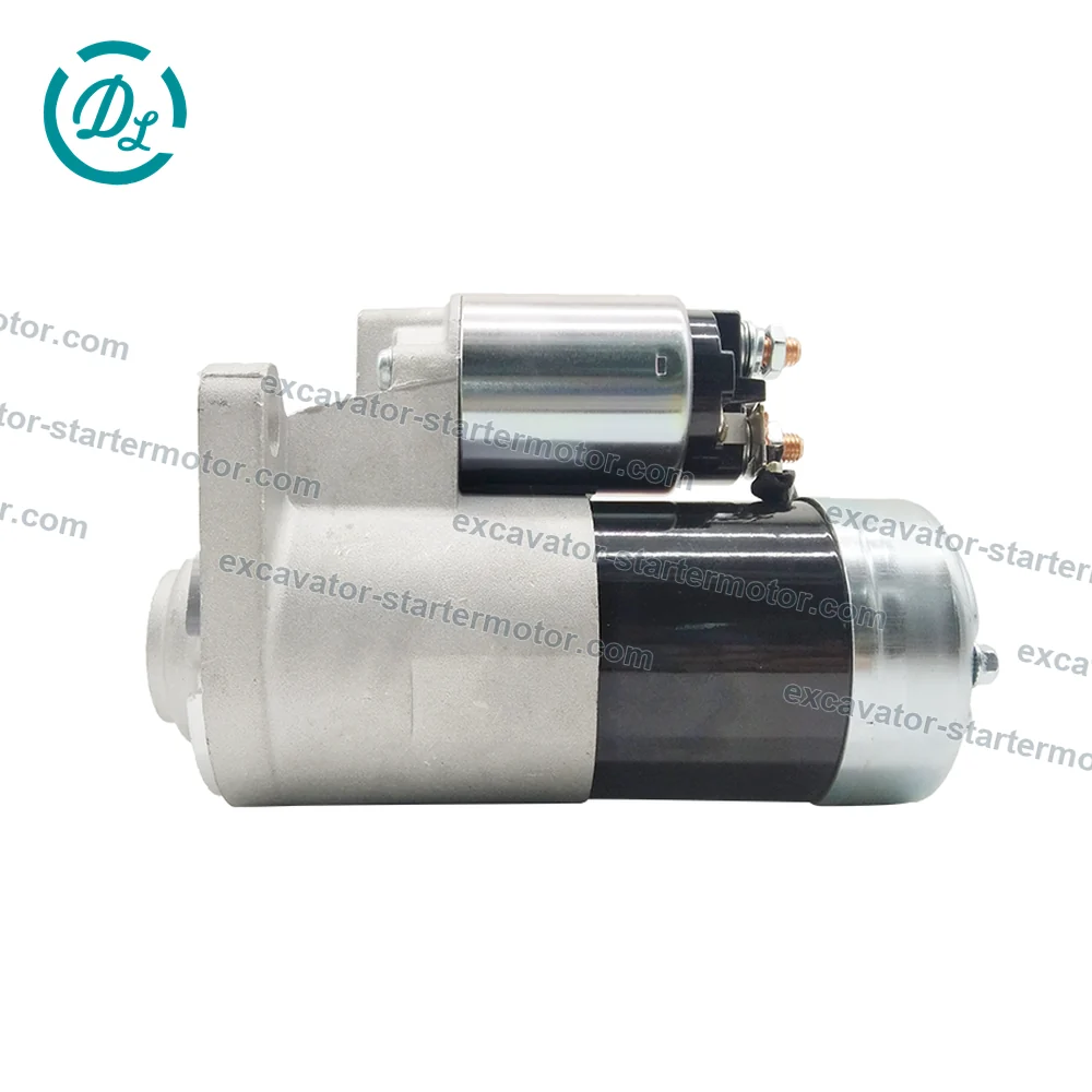 M001T66081 12V 1.7kW 9-Tooth Starter for Case DX29, DX31 and DX33, OEM/reference M001T66081, Starter Motor, product view 2