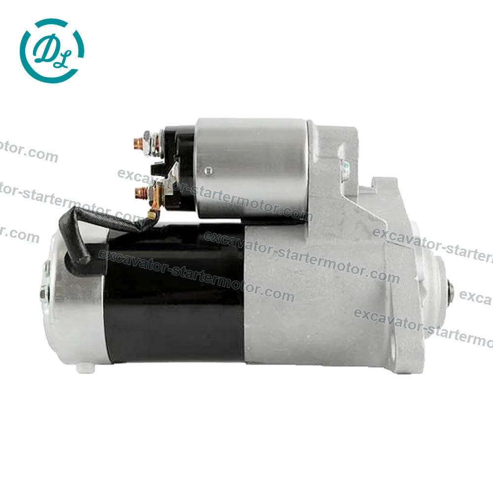 M001T66081 12V 1.7kW 9-Tooth Starter for Case DX29, DX31 and DX33, OEM/reference M001T66081, Starter Motor, product view 4