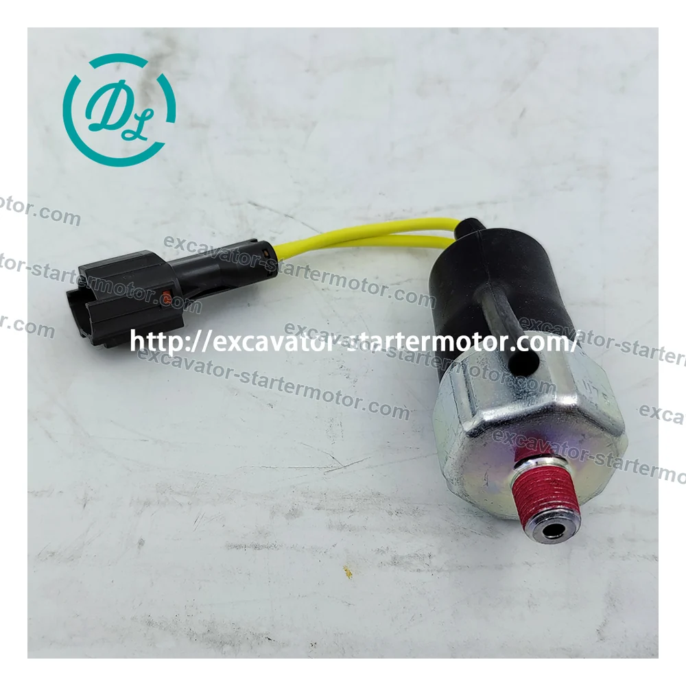 1-82410170-1 Oil Pressure Warning Switch for Isuzu 6HK1 6BG1 4BG1, OEM/reference 1-82410170-1, Threaded Oil Pressure Warning Switch with Lead, product view 2