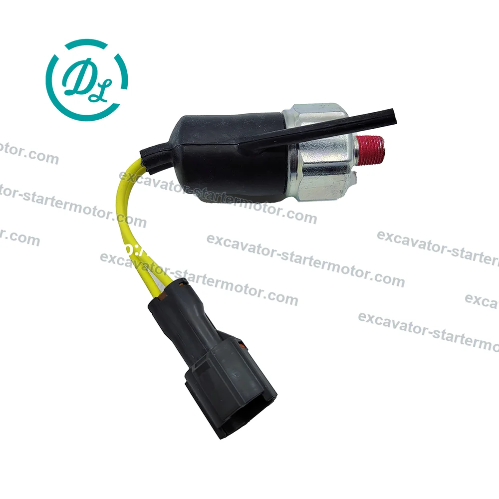 1-82410170-1 Oil Pressure Warning Switch for Isuzu 6HK1 6BG1 4BG1, OEM/reference 1-82410170-1, Threaded Oil Pressure Warning Switch with Lead, product view 4