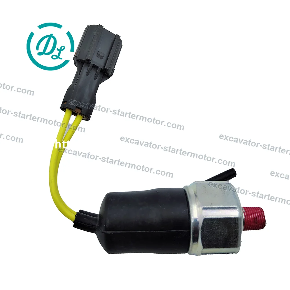 1-82410170-1 Oil Pressure Warning Switch for Isuzu 6HK1 6BG1 4BG1, OEM/reference 1-82410170-1, Threaded Oil Pressure Warning Switch with Lead, product view 5