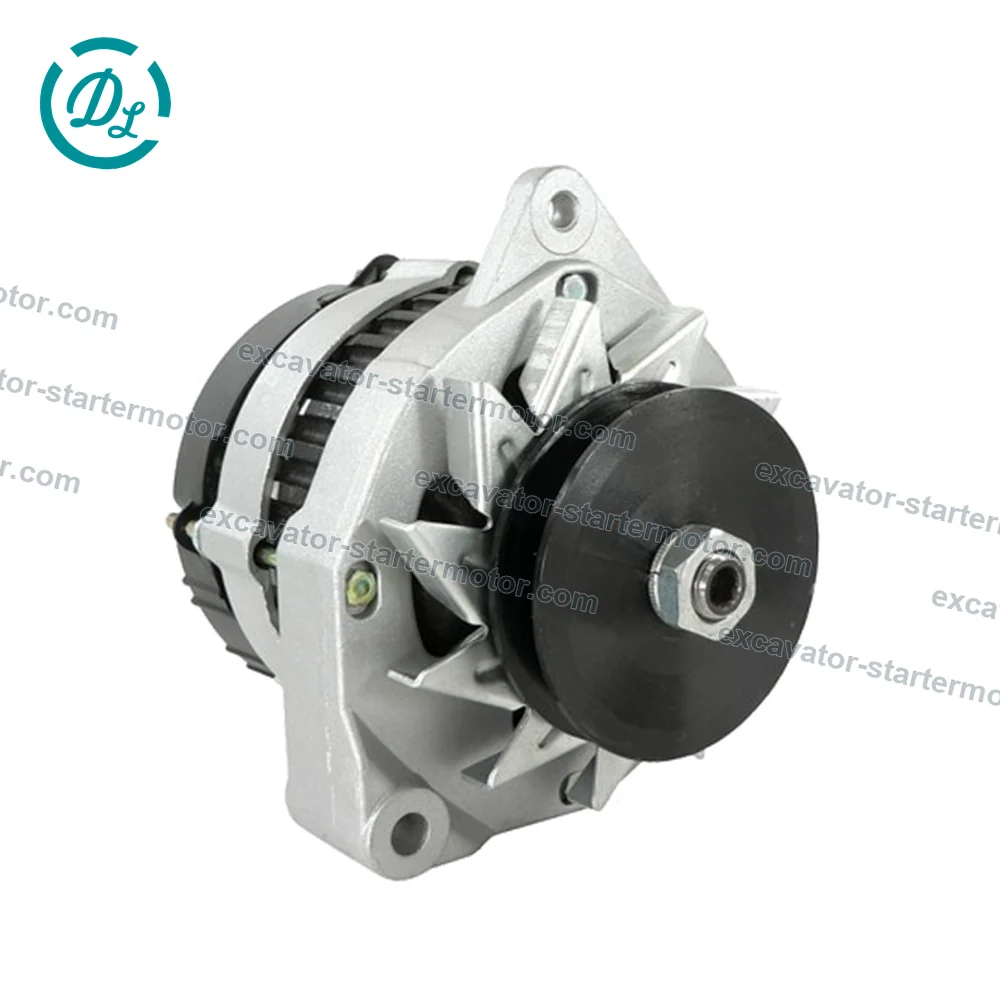 30-60050-00 12459N 12V 70A Alternator for Carrier Supra D482-TV, OEM/reference 30-60050-00 / 306005000 / 12459N / 93076, 12V 70A CCW V1 88 mm Alternator, product view 3