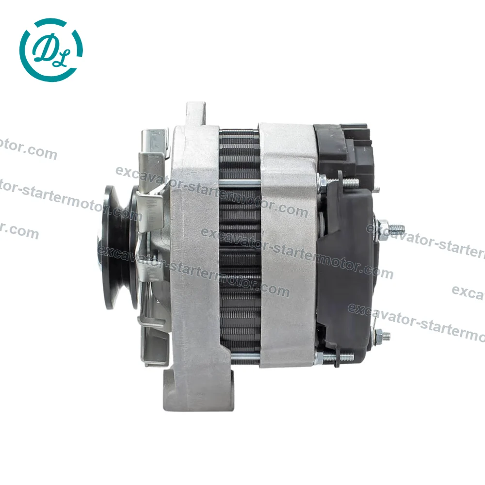 30-60050-00 12459N 12V 70A Alternator for Carrier Supra D482-TV, OEM/reference 30-60050-00 / 306005000 / 12459N / 93076, 12V 70A CCW V1 88 mm Alternator, product view 5