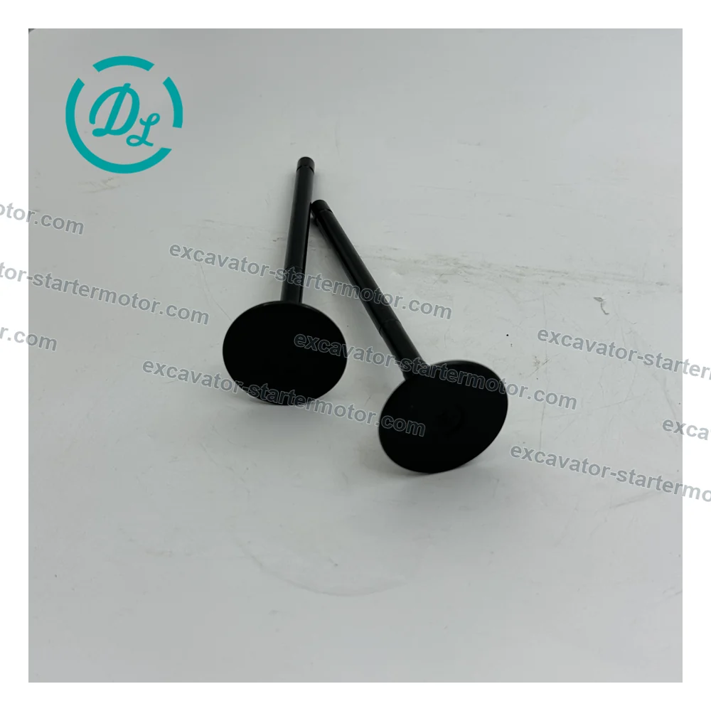 6150-42-4210 Exhaust Valve for Komatsu 6D125, S6D125, SA6D125 and SAA6D125 Engines, OEM/reference 6150-42-4210, Engine Exhaust Valve, product view 2