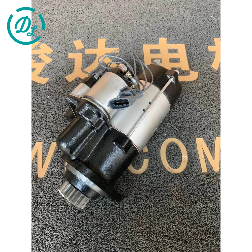 3895796 Starter Motor for Excavator and Diesel Equipment, OEM/reference 3895796, Starter Motor, product view 1