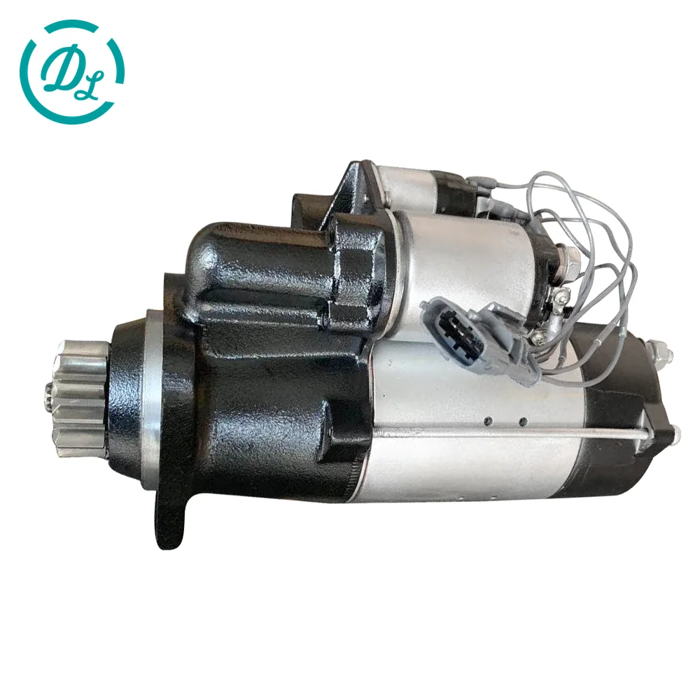 3895796 Starter Motor for Excavator and Diesel Equipment, OEM/reference 3895796, Starter Motor, product view 2