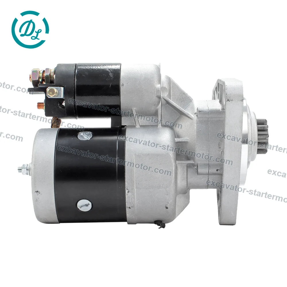 20063708 18547N 24V 5.0kW 10T CW Starter for Belarus MTZ D-242 D-245 Tractors, OEM/reference 20063708, 24V 5.0kW CW 10T Direct-drive Starter, product view 2