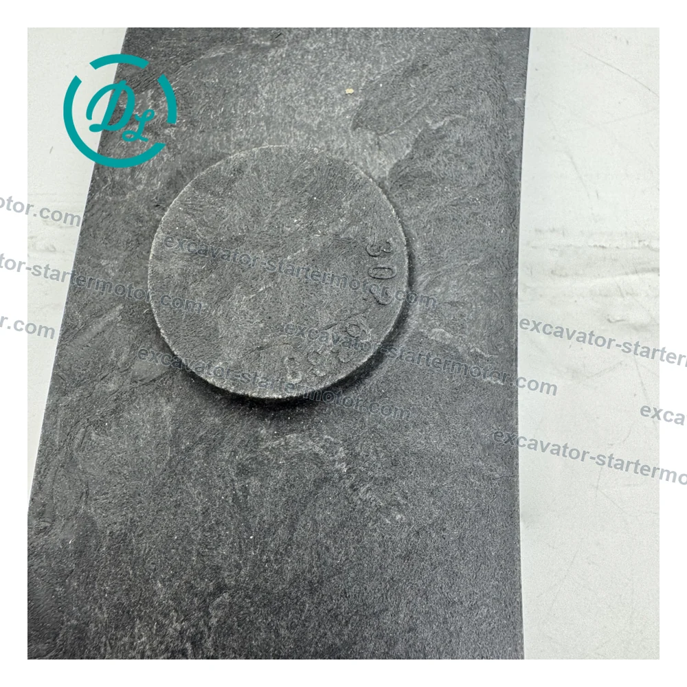 302-6338 12mm Drawbar Wear Strip for Cat 12M, 140M and 160M Graders, OEM/reference 302-6338, 12mm Circle Drawbar Wear Strip, product view 2
