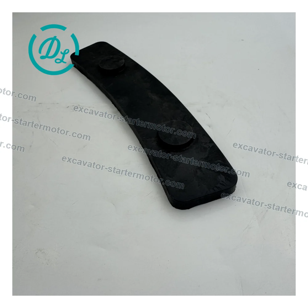 302-6338 12mm Drawbar Wear Strip for Cat 12M, 140M and 160M Graders, OEM/reference 302-6338, 12mm Circle Drawbar Wear Strip, product view 6