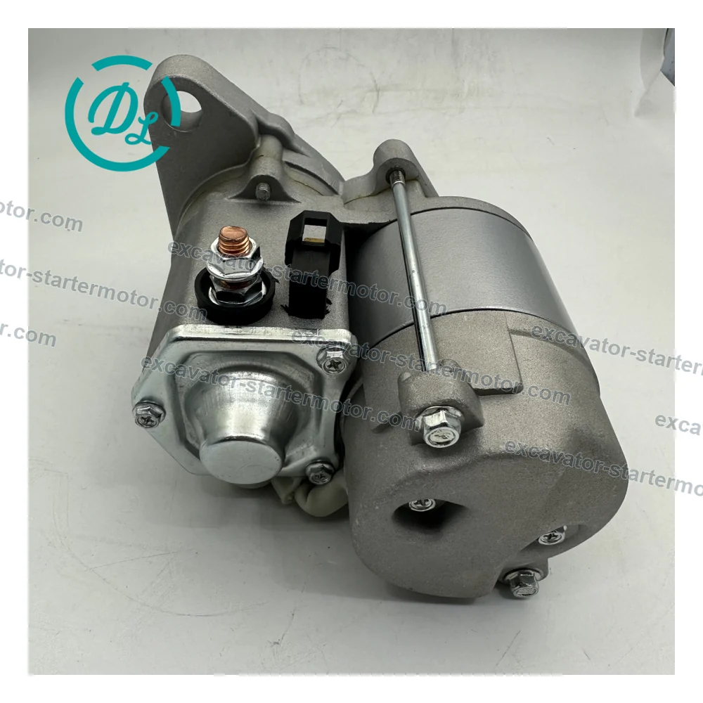 28100-32850-71 228000-3930 12V 1.4kW 10T Starter Motor for Toyota 1FZ Forklifts, OEM/reference 28100-32850-71, 12V 1.4kW 10-Tooth Starter Motor, product view 2