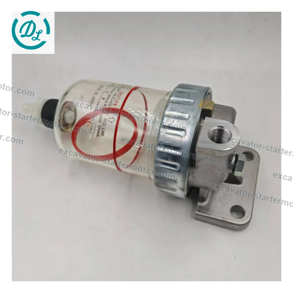 1-13200960-0 Fuel Sedimenter Water Separator for Isuzu 6HK1 Hitachi ZX330, OEM/reference 1-13200960-0, Fuel Sedimenter and Water Separator Assembly, product view 2