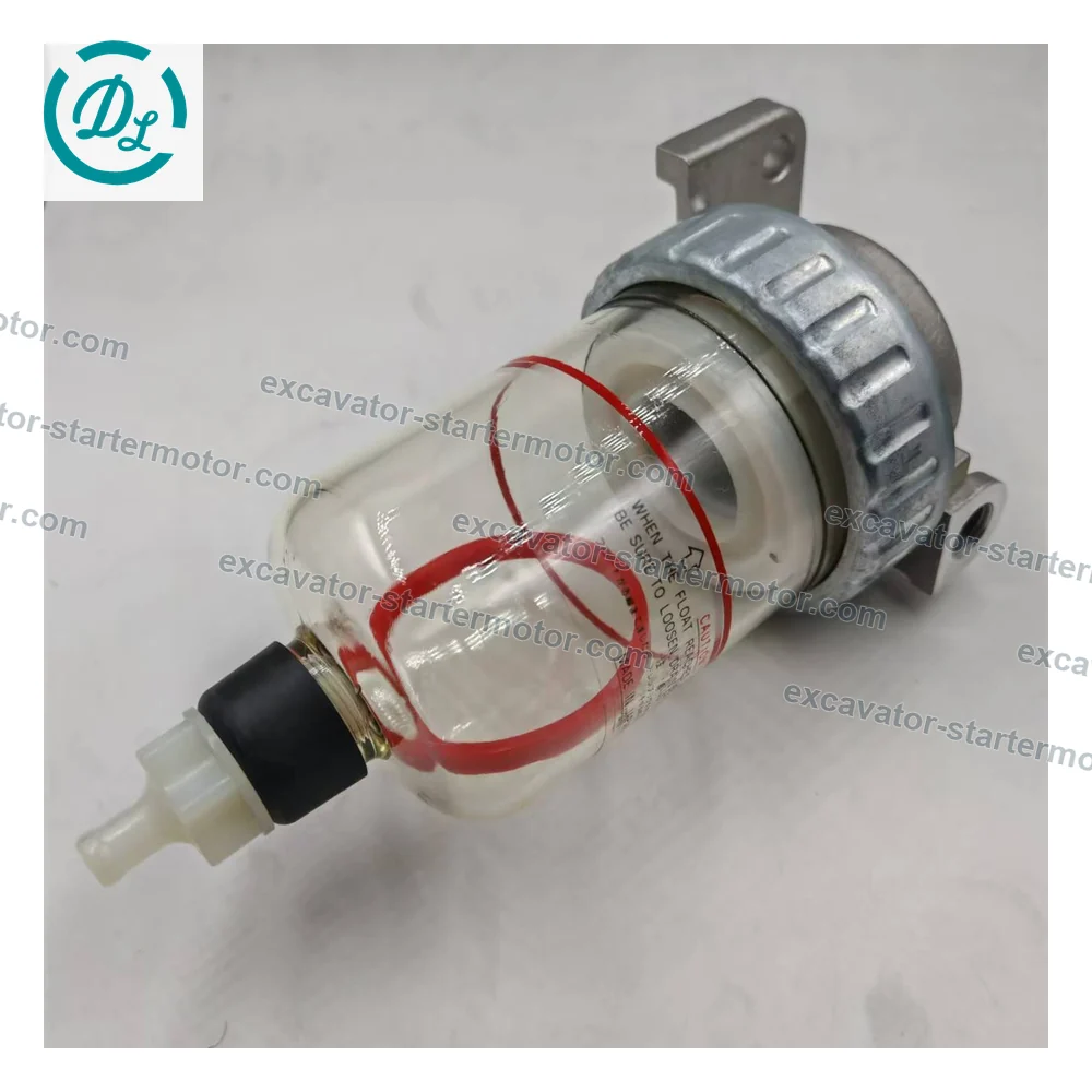 1-13200960-0 Fuel Sedimenter Water Separator for Isuzu 6HK1 Hitachi ZX330, OEM/reference 1-13200960-0, Fuel Sedimenter and Water Separator Assembly, product view 5
