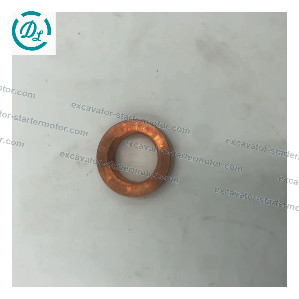 8-97139710-0 Injector Nozzle Gasket Washer for Isuzu 4JG2, OEM/reference 8-97139710-0, Copper Injector Nozzle Gasket / Washer, product view 5