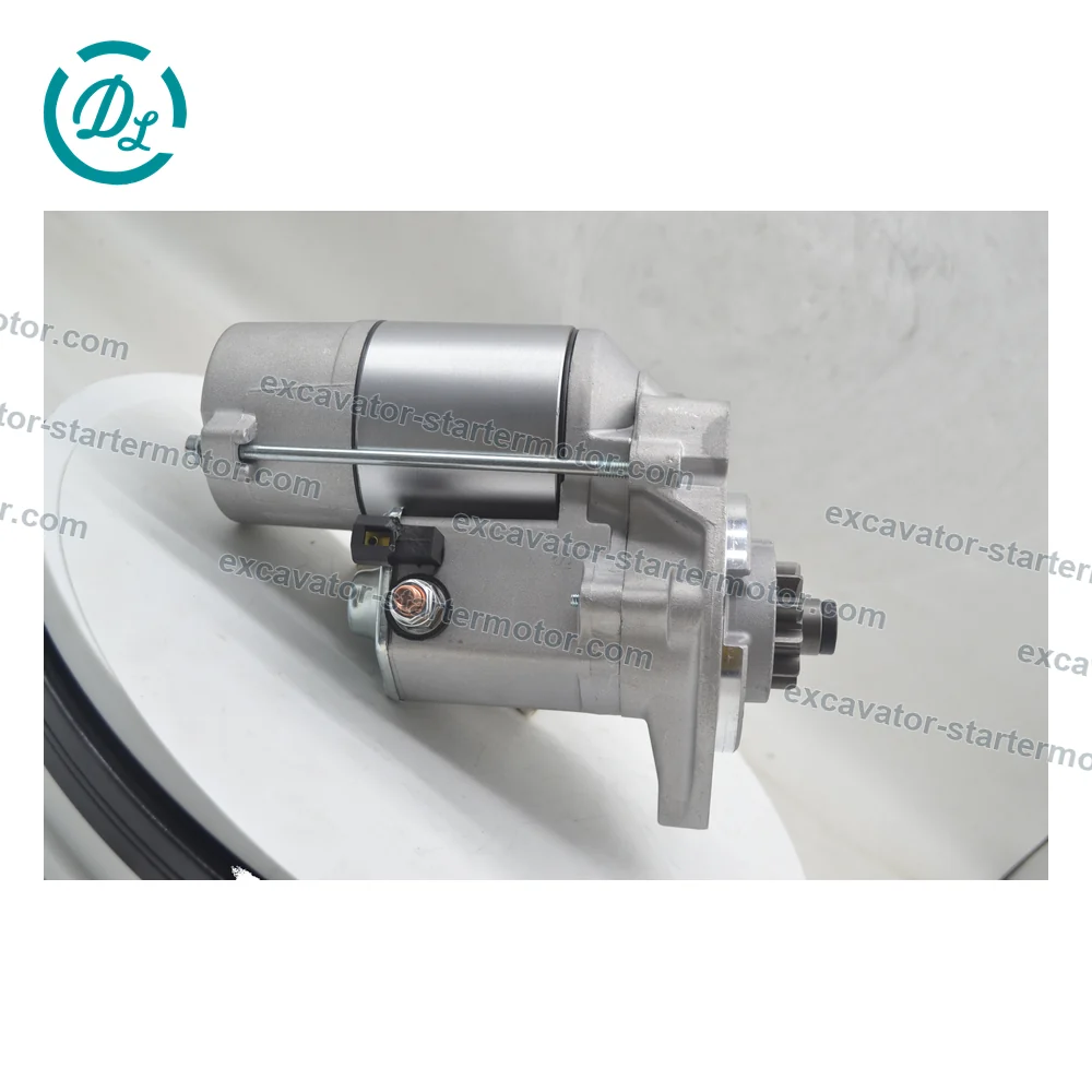 228000-5790 12V 2.0kW 11-Tooth Starter for Lister-Petter LPW and Alpha Engines, OEM/reference 228000-5790, Starter Motor, product view 4