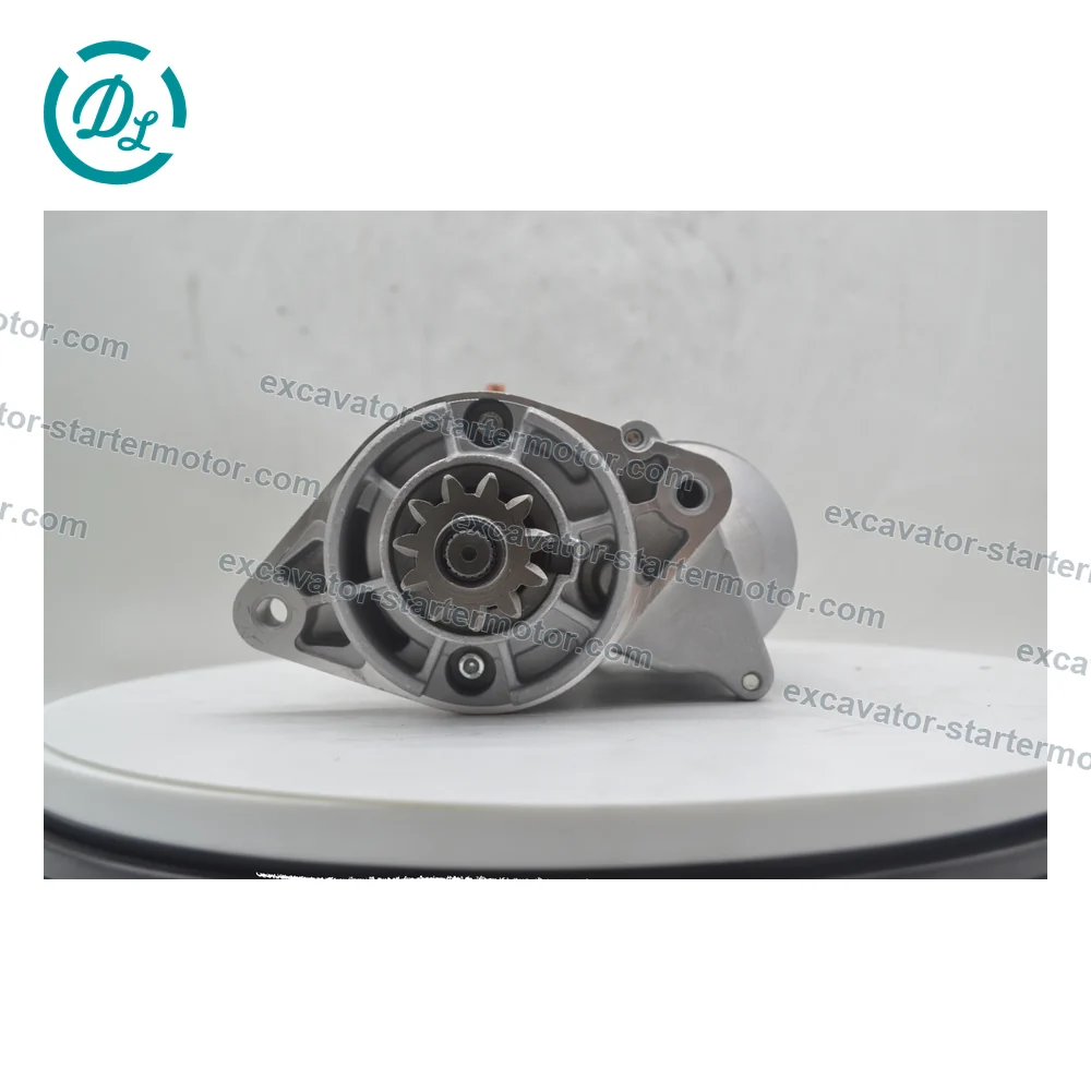 228000-5790 12V 2.0kW 11-Tooth Starter for Lister-Petter LPW and Alpha Engines, OEM/reference 228000-5790, Starter Motor, product view 6