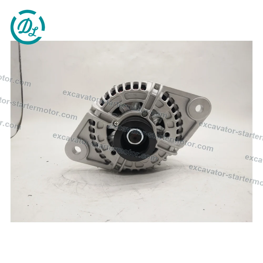 0 124 555 020 24V 80A Alternator for Volvo EC210B, EC240B and EC290B, OEM/reference 0 124 555 020, Alternator, product view 3